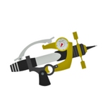 A transparent image of the vanilla Splash-O-Matic main weapon from the video game Splatoon 3.